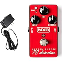 配信機器・PA機器・レコーディング機器 M78 Custom Badass '78 Distortion MXR / M78 ディストーションの特徴と使い方等をレビュー。真空管